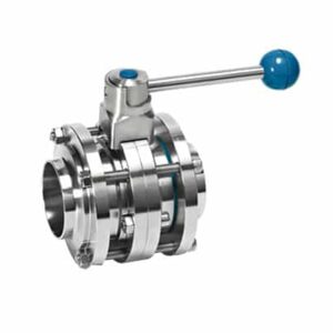 3 piece butterfly valve